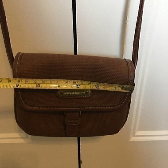 Vintage brown Liz Claiborne crossbody purse - Picture 8 of 16